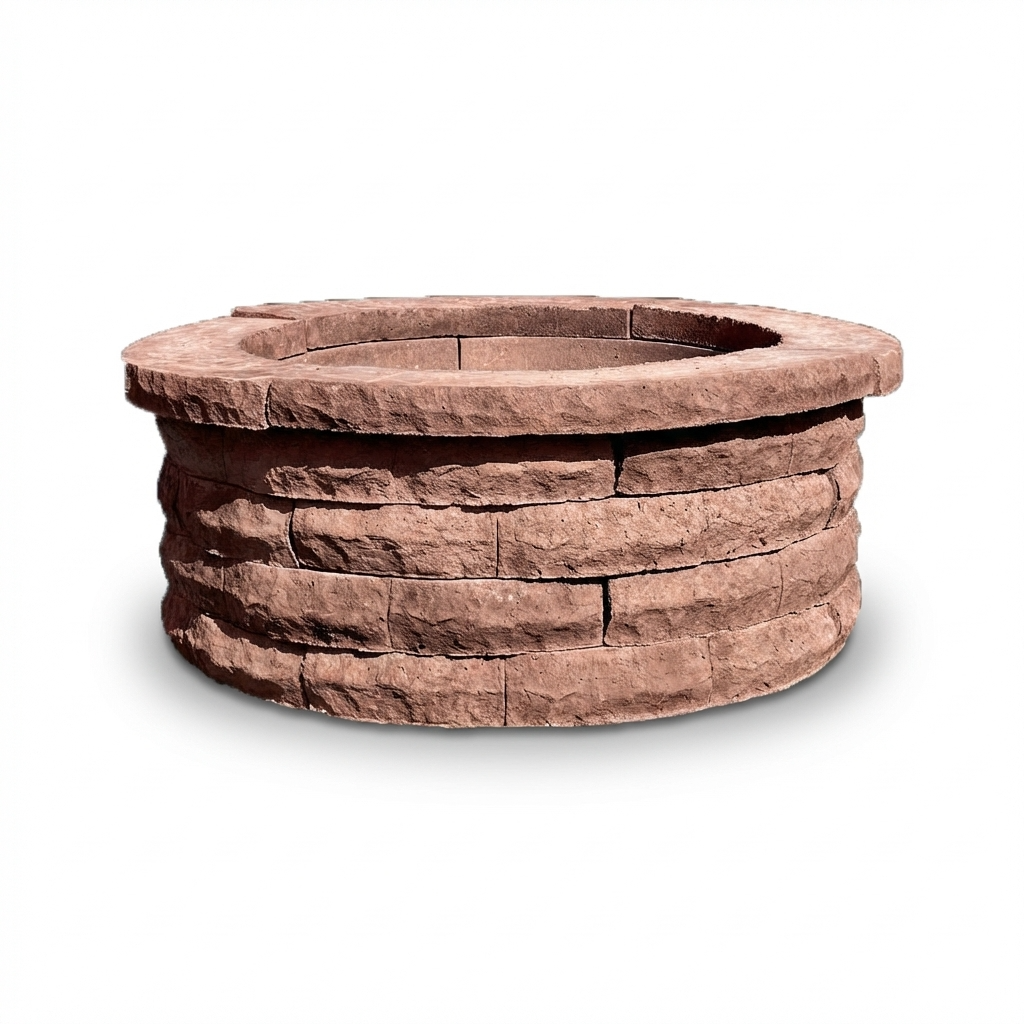 Fogón Textura Piedra de Hormigón