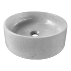Lavamanos de Hormigón Concreto Circular DecoTimber