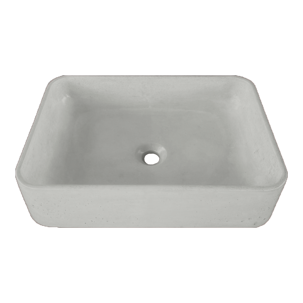 Lavamanos de Hormigón Concreto Rectangular