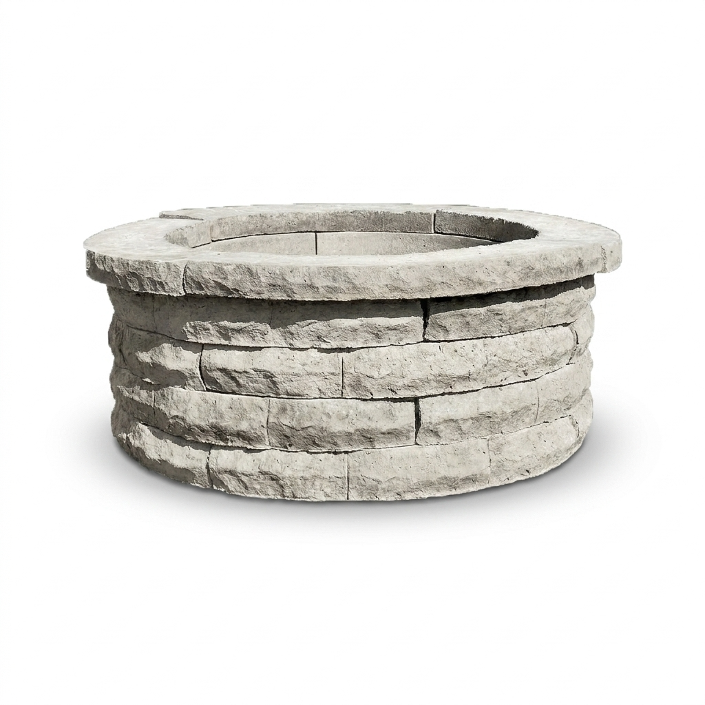 Fogón Textura Piedra de Hormigón