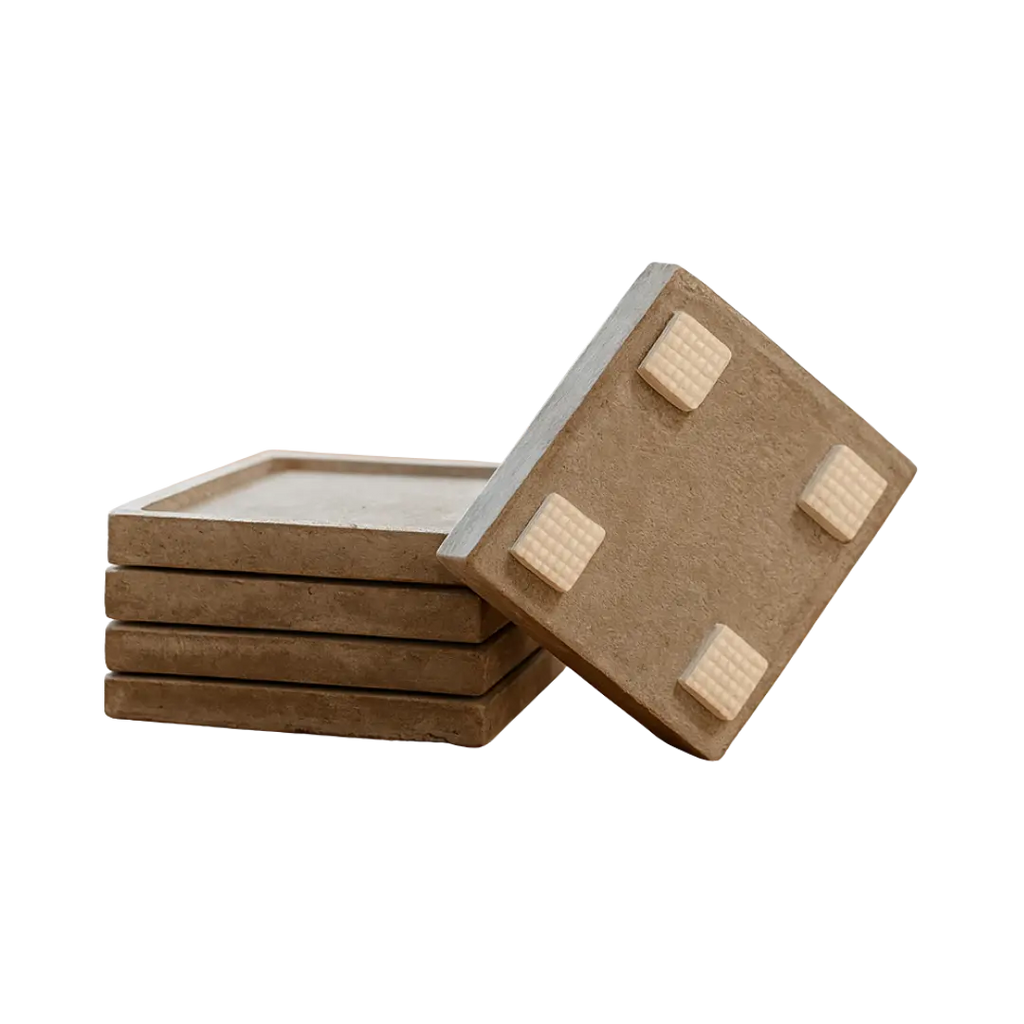 Posa Vasos Cuadrados DecoTimber