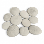 Bolones de Piedra de Rio de Hormigón / M² Timbercret