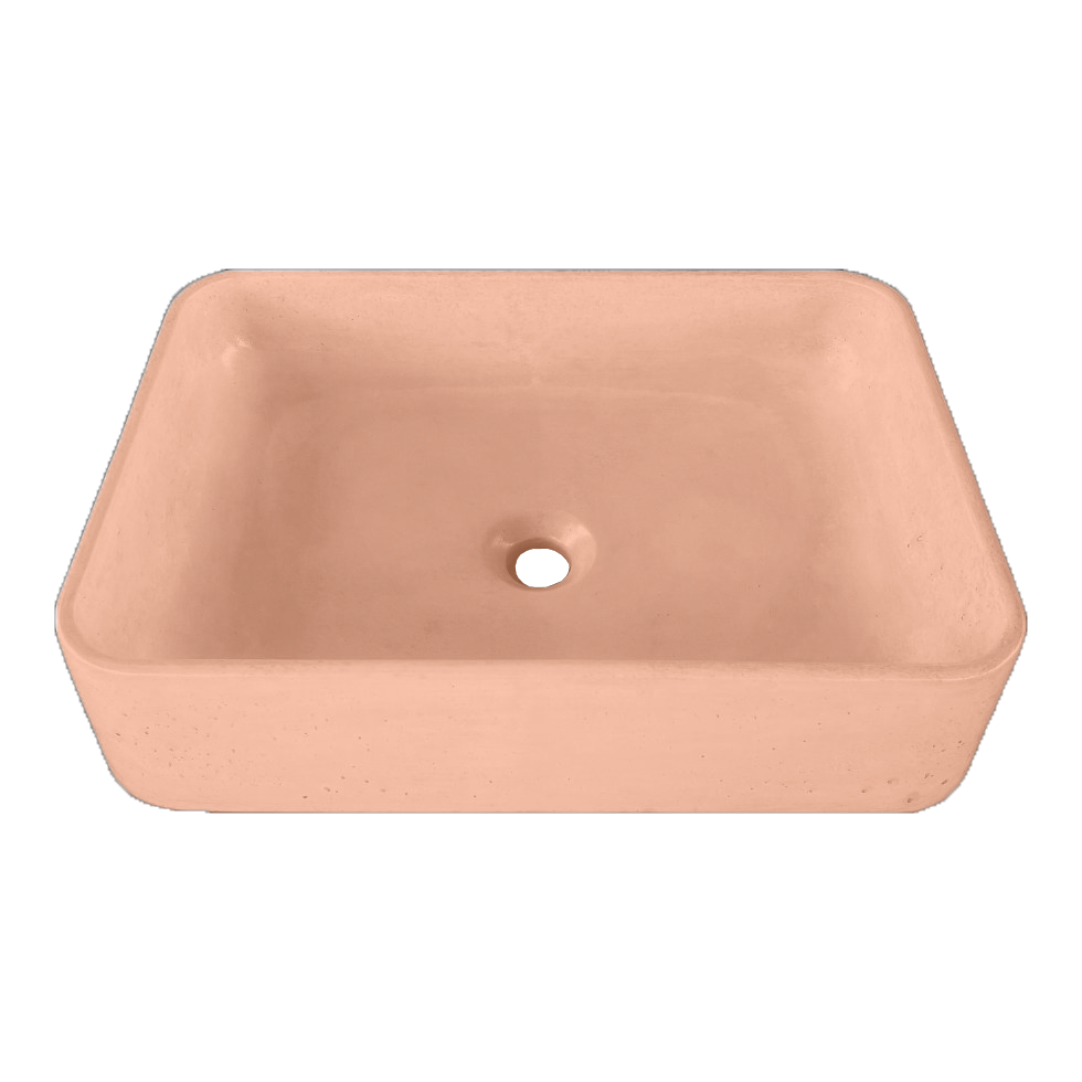 Lavamanos de Hormigón Concreto Rectangular