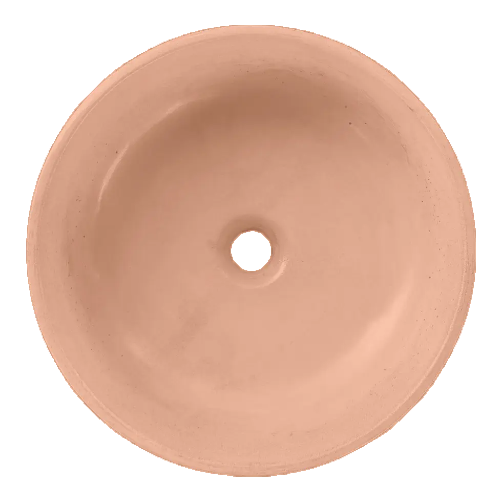 Lavamanos de Hormigón Concreto Circular DecoTimber