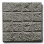 Pastelón Adoquin Piedra Recto - Curvo Timbercret