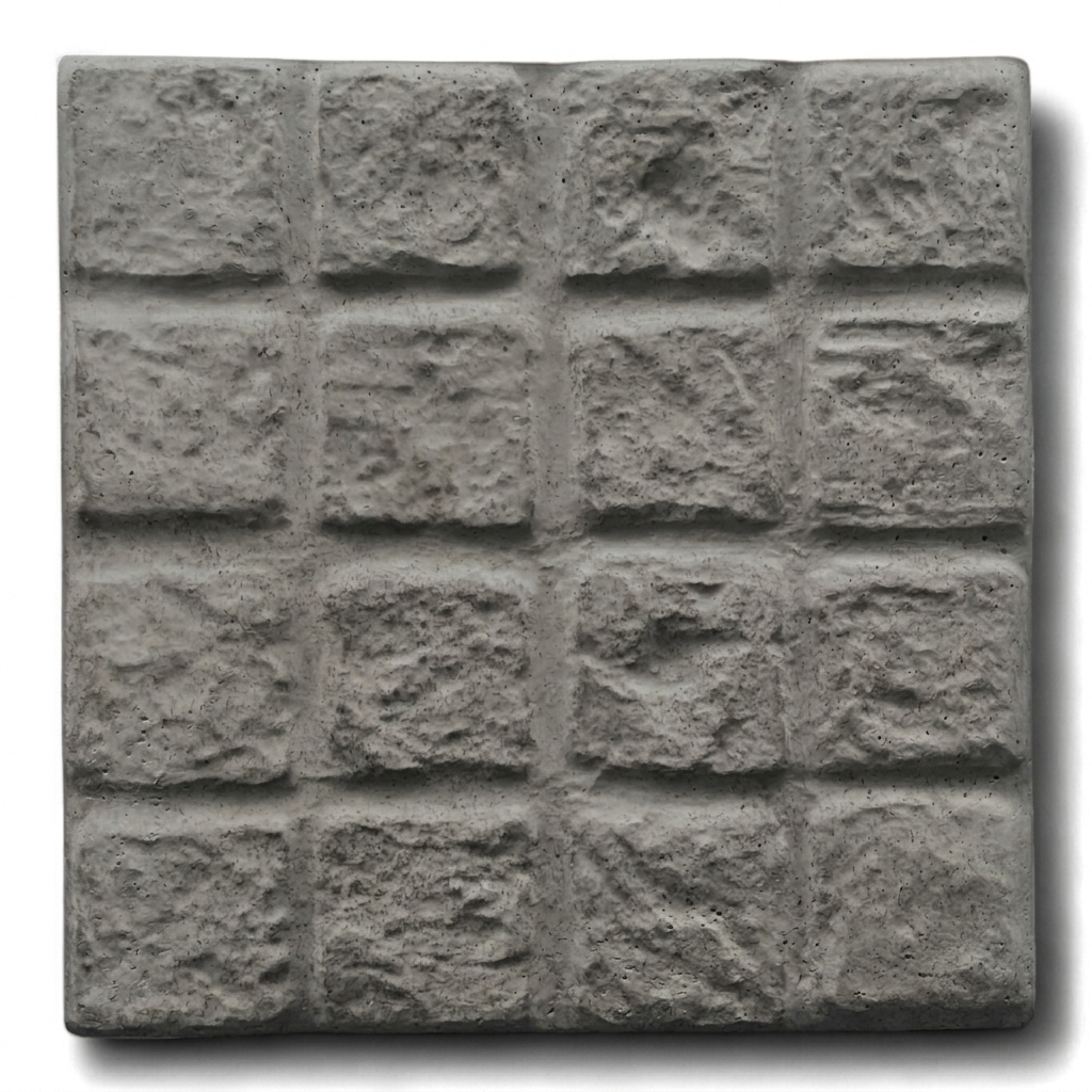 Pastelón Adoquin Piedra Recto - Curvo Timbercret