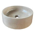 Lavamanos de Hormigón Concreto Circular DecoTimber