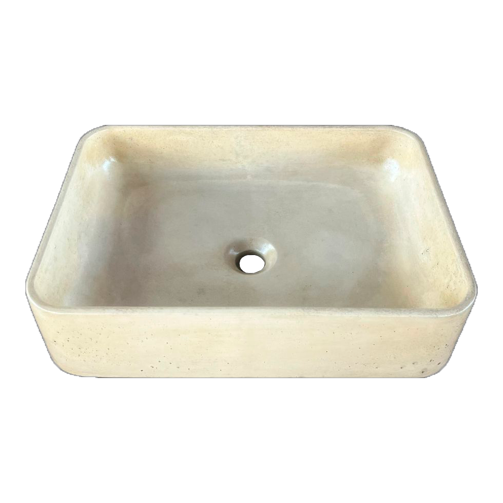 Lavamanos de Hormigón Concreto Rectangular