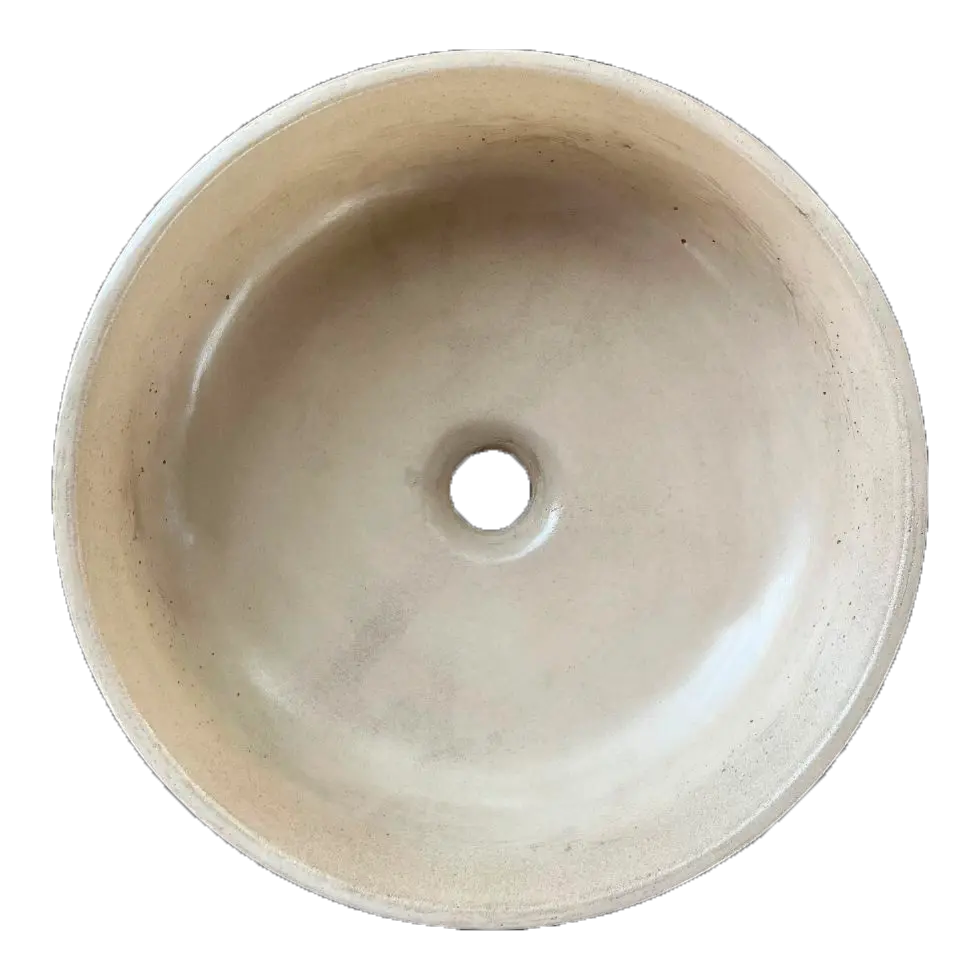 Lavamanos de Hormigón Concreto Circular DecoTimber