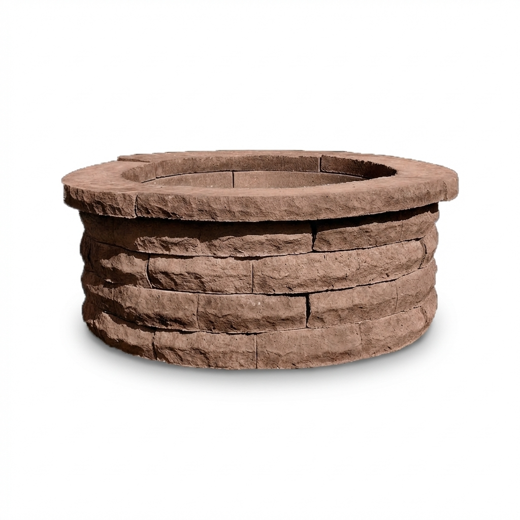 Fogón Textura Piedra de Hormigón