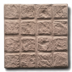 Pastelón Adoquin Piedra Recto - Curvo Timbercret