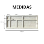Organizador de Escritorio de Hormigón DecoTimber