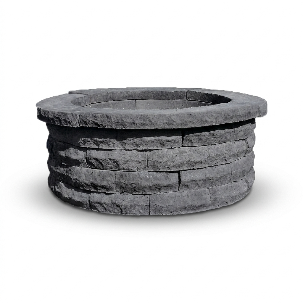 Fogón Textura Piedra de Hormigón