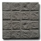 Pastelón Adoquin Piedra Recto - Curvo Timbercret