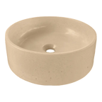Lavamanos de Hormigón Concreto Circular DecoTimber