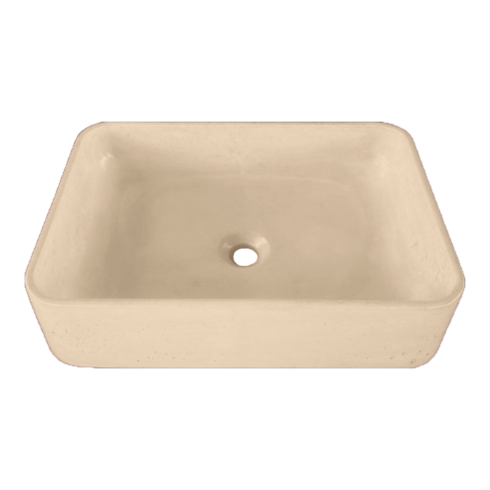 Lavamanos de Hormigón Concreto Rectangular