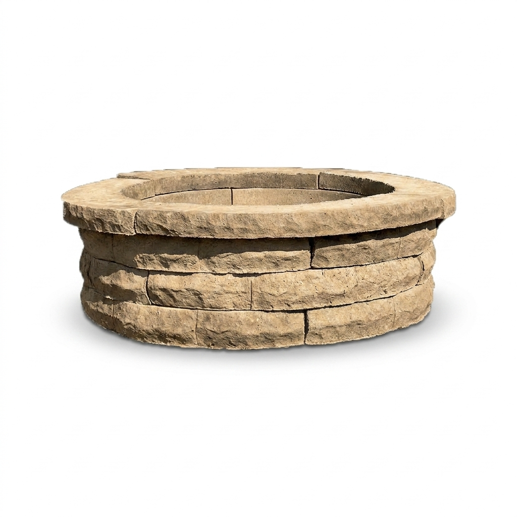 Fogón Textura Piedra de Hormigón