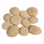 Bolones de Piedra de Rio de Hormigón / M² Timbercret