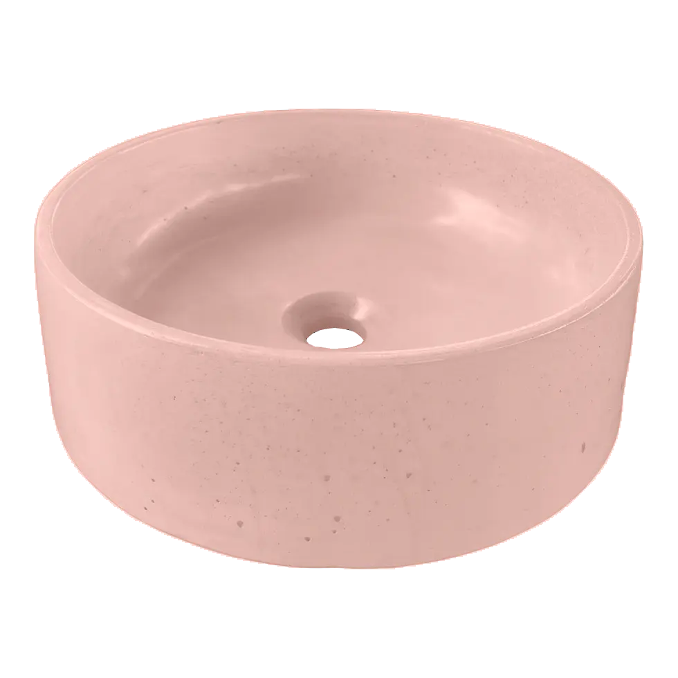 Lavamanos de Hormigón Concreto Circular DecoTimber