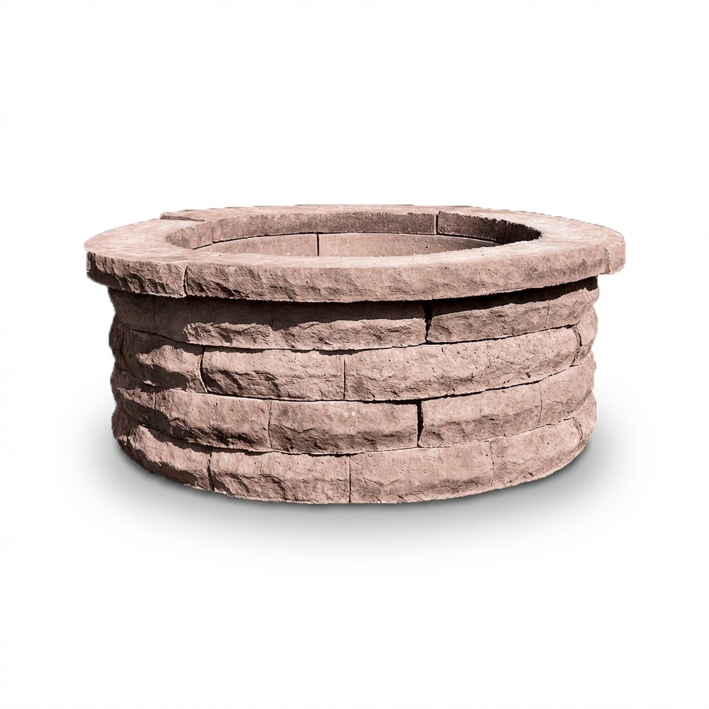 Fogón Textura Piedra de Hormigón