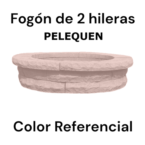 Fogón Textura Piedra de Hormigón