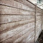 Cierro de Hormigón Imitación Madera 1 Sola Cara Timbercret