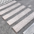 Pastelón Durmiente Textura Rugosa de Hormigón Timbercret