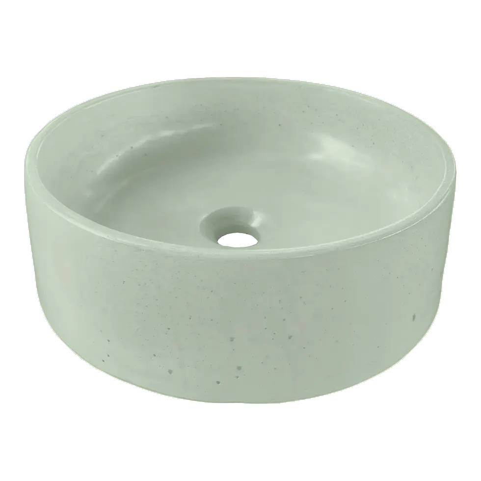 Lavamanos de Hormigón Concreto Circular DecoTimber