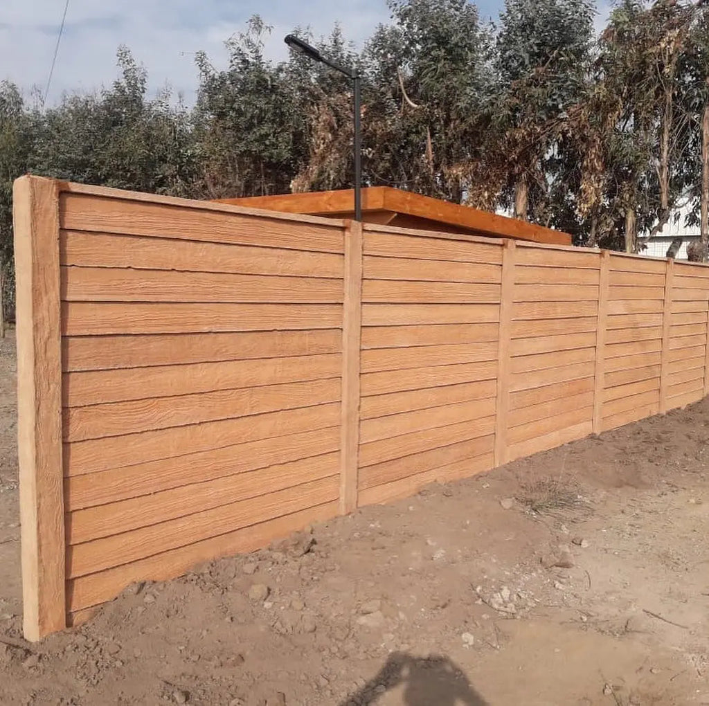 Cierro de Hormigón Imitación Madera Ambas Caras (Copia) Timbercret