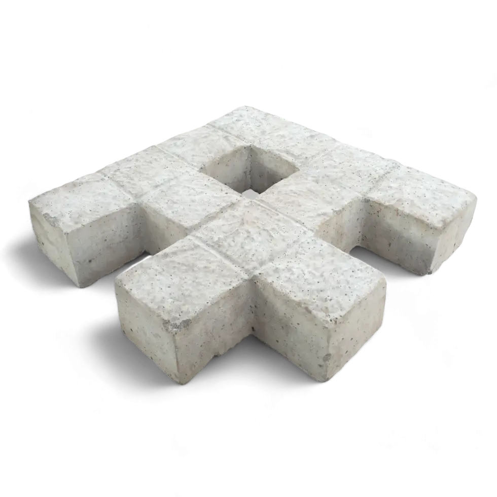 Adocesped Adoquin de Hormigón Timbercret